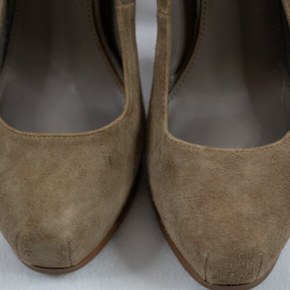 Steve Madden Sarrina Heel Women's 8.5 M Platform Pumps Beige/Taupe - Picture 2 of 4